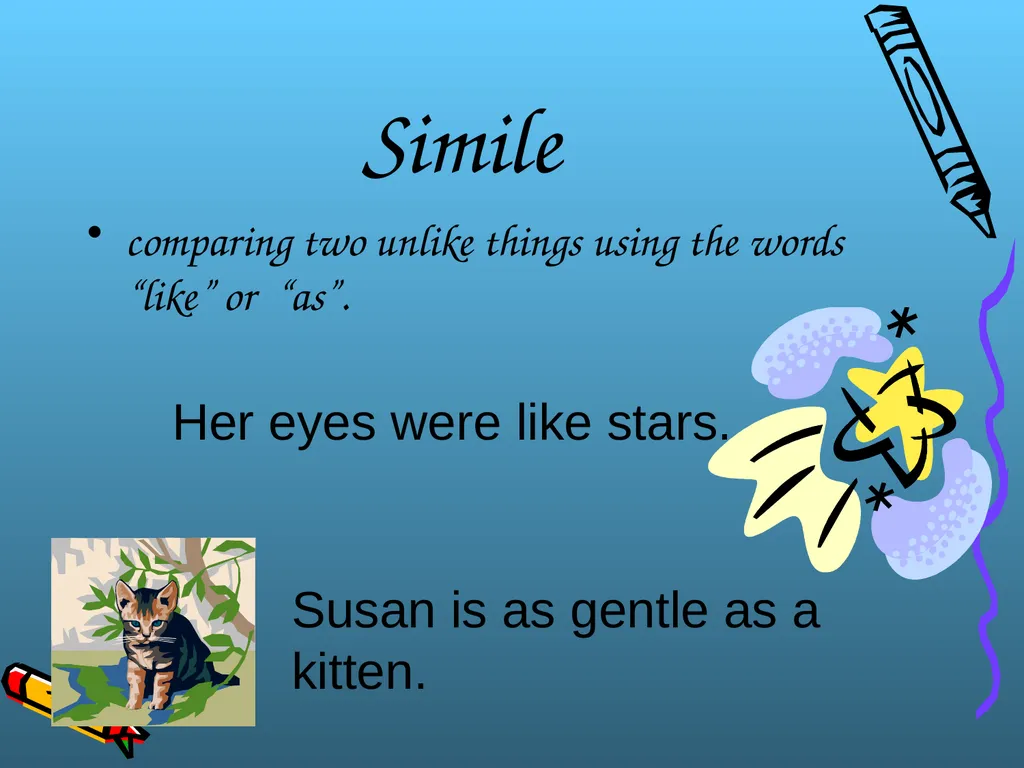 Figurative Language Literal vs. Figurative - slide 7 of 19