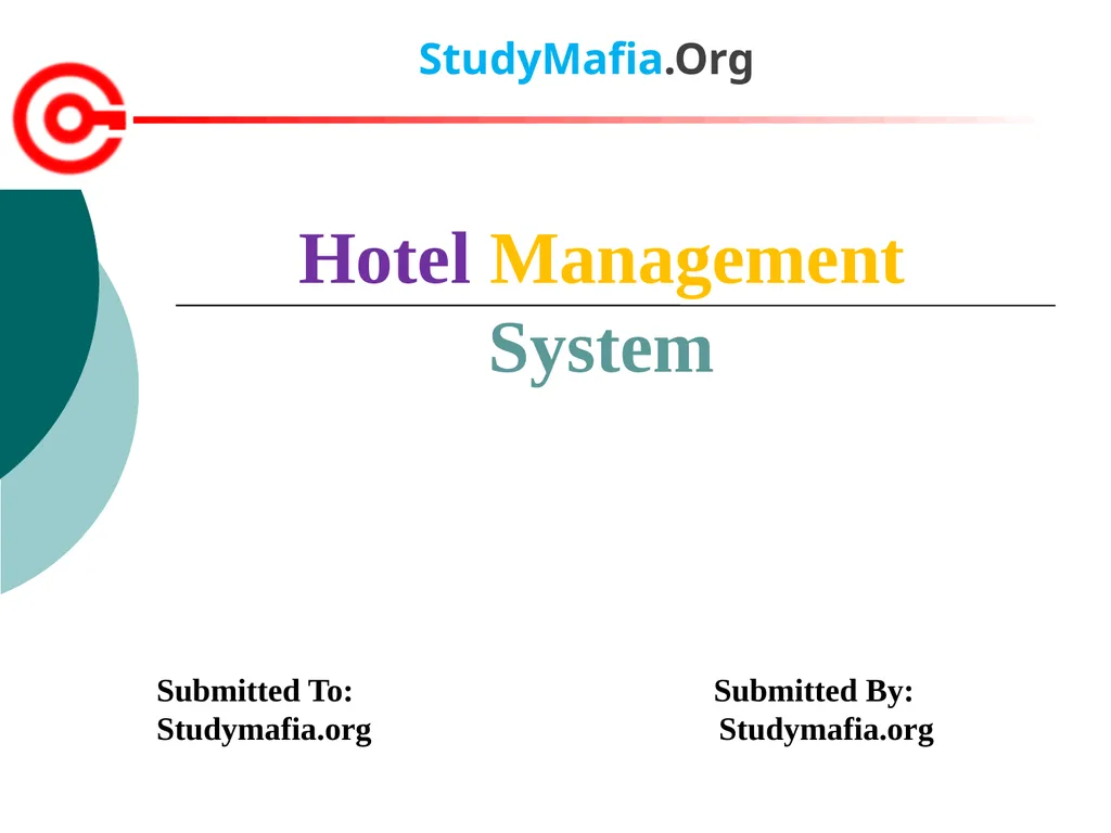 StudyMafia.Org Submitted To: Submitted By: - slide 1 of 24