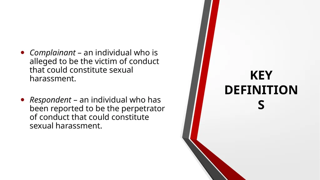 CAMPBELL SHATLEY TITLE IX TRAINING Rules for the - slide 15 of 50