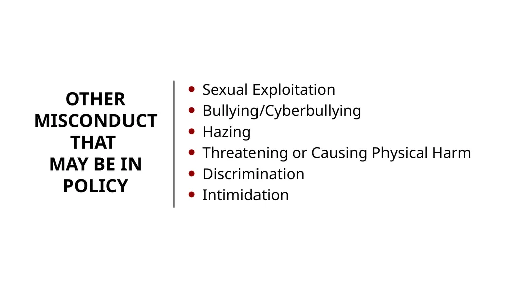 CAMPBELL SHATLEY TITLE IX TRAINING Rules for the - slide 44 of 50