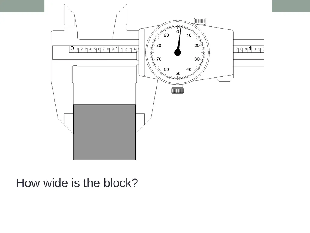Dial Calipers General Information Dial Calipers - slide 28 of 29