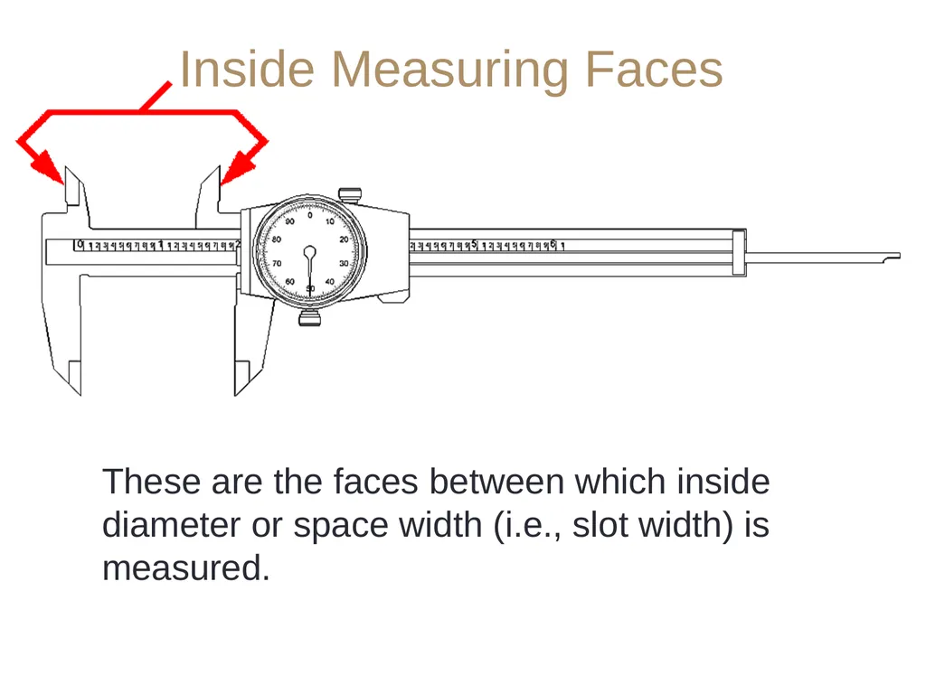 Dial Calipers General Information Dial Calipers - slide 9 of 29