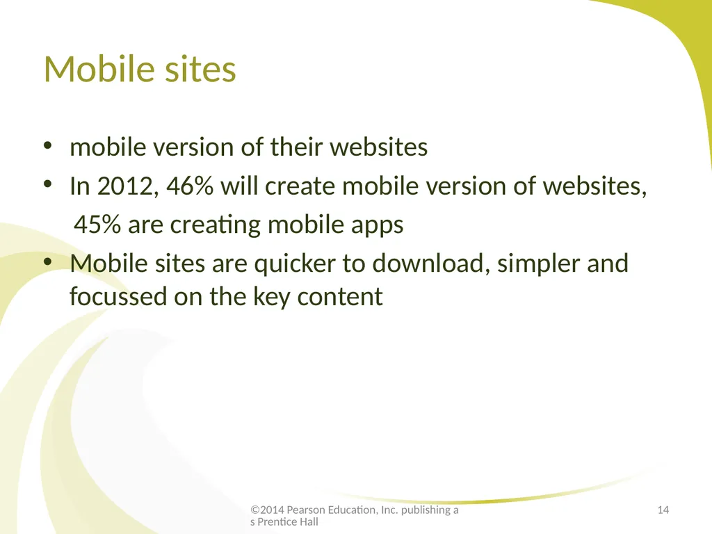 E-Marketing Communication: Owned Media - slide 14 of 29