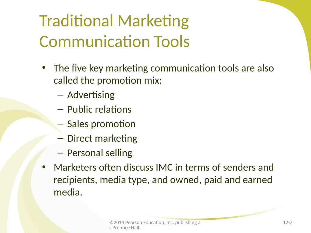 E-Marketing Communication: Owned Media - slide 7 of 29