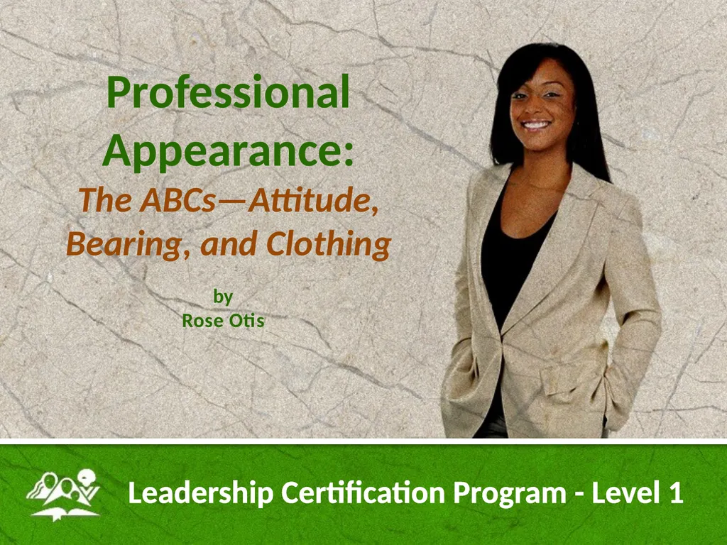LEADERSHIP Certification Program Level 1 General - slide 2 of 25