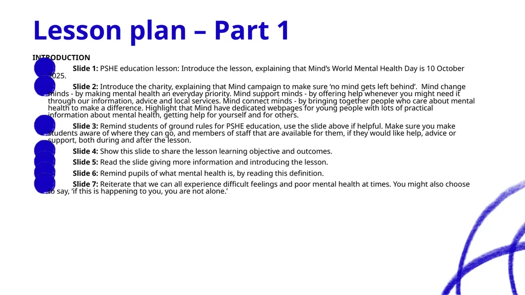 World Mental Health Day 10 October 2025 No mind - slide 28 of 36