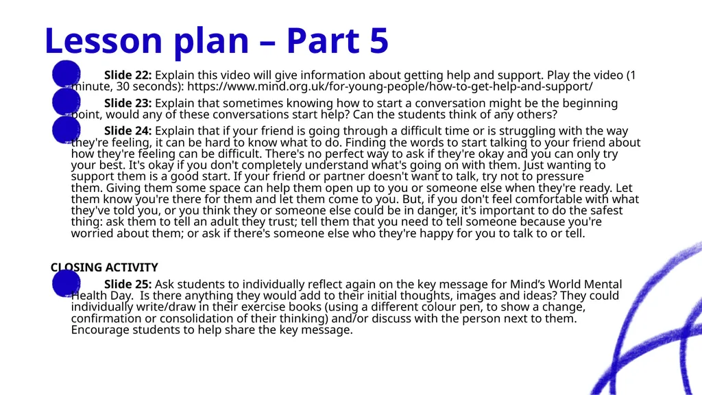 World Mental Health Day 10 October 2025 No mind - slide 32 of 36