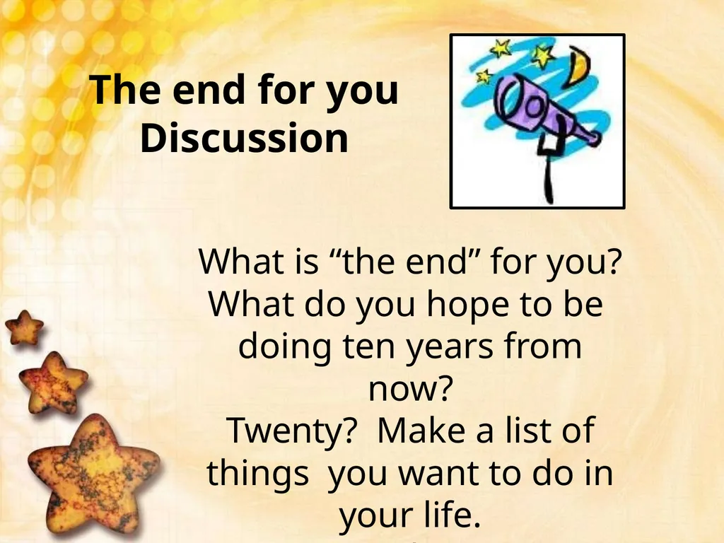 Habit #2 Begin with the End in Mind Based on - slide 6 of 16