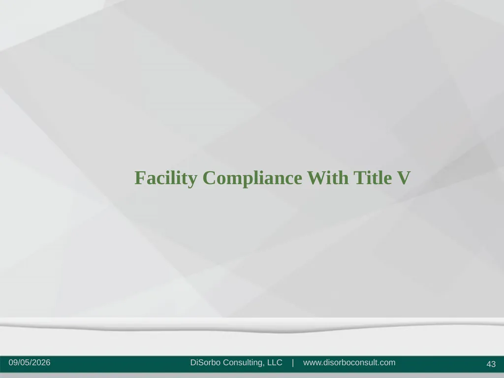 RESPONSIVE | ENGINEERING | SOLUTIONS SUMMARY OF - slide 43 of 47
