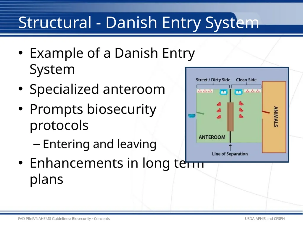 Biosecurity General Biosecurity Concepts Adapted - slide 20 of 28