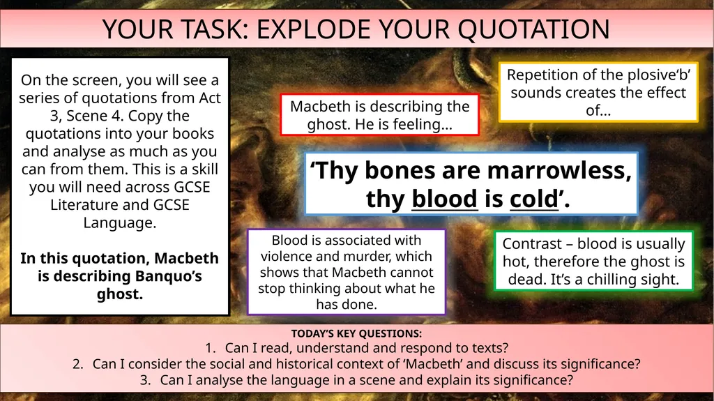 LESSON NINE YOUR STARTER: WHAT HAPPENS IN ACT 3, - slide 4 of 16