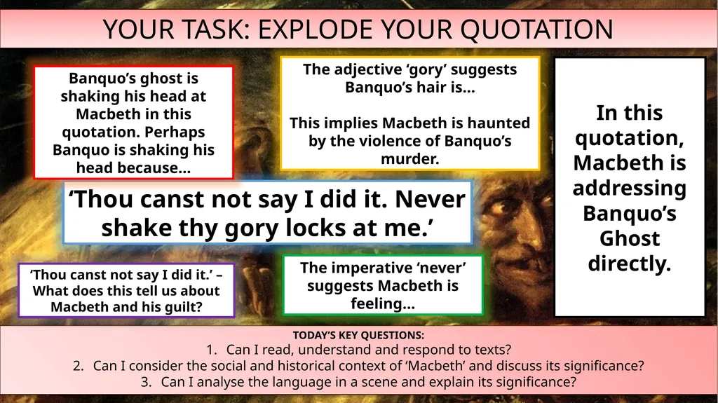 LESSON NINE YOUR STARTER: WHAT HAPPENS IN ACT 3, - slide 5 of 16
