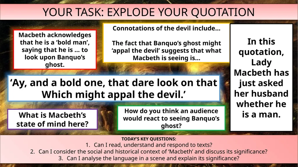 LESSON NINE YOUR STARTER: WHAT HAPPENS IN ACT 3, - slide 6 of 16