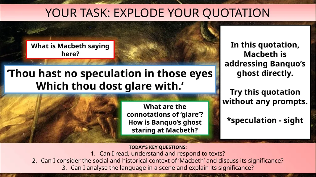 LESSON NINE YOUR STARTER: WHAT HAPPENS IN ACT 3, - slide 7 of 16