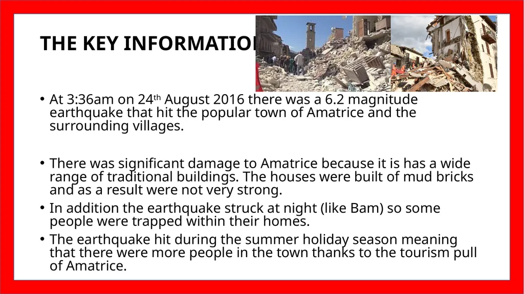4. Effects and responses to tectonic hazards - slide 9 of 11