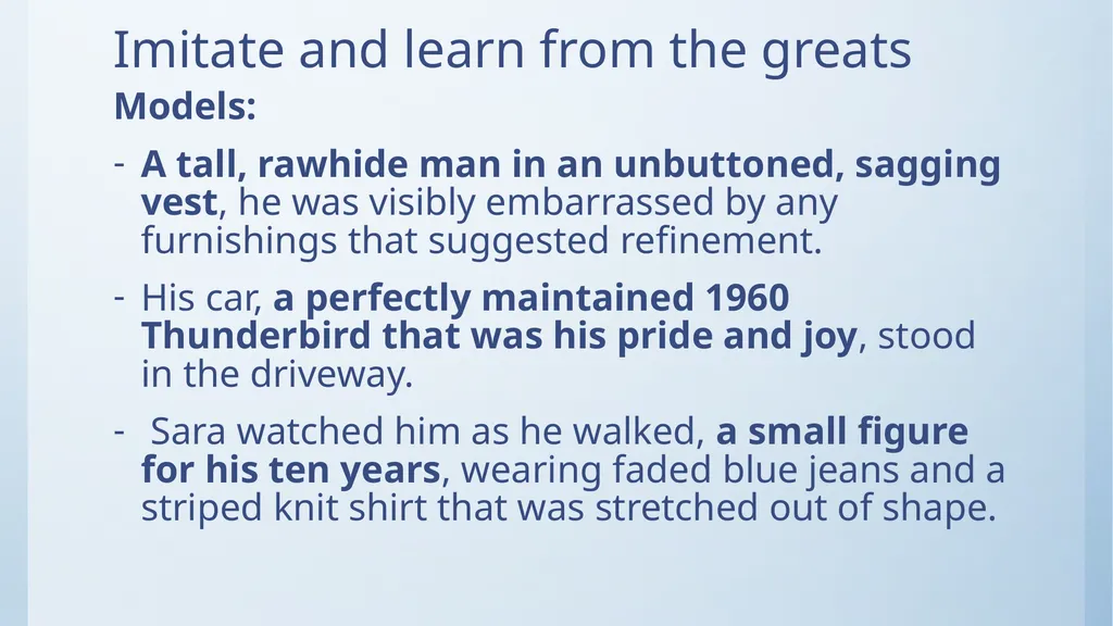 Honors 9th Lit Sentence Composing for High School - slide 6 of 6