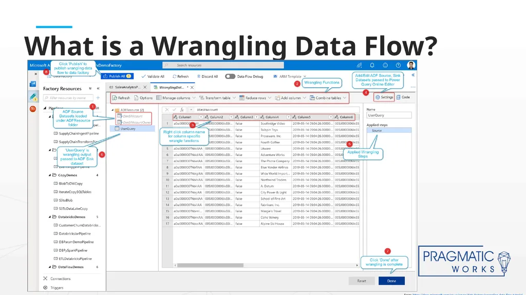 Intro to Azure Data Factory Data Flows Senior BI - slide 11 of 19