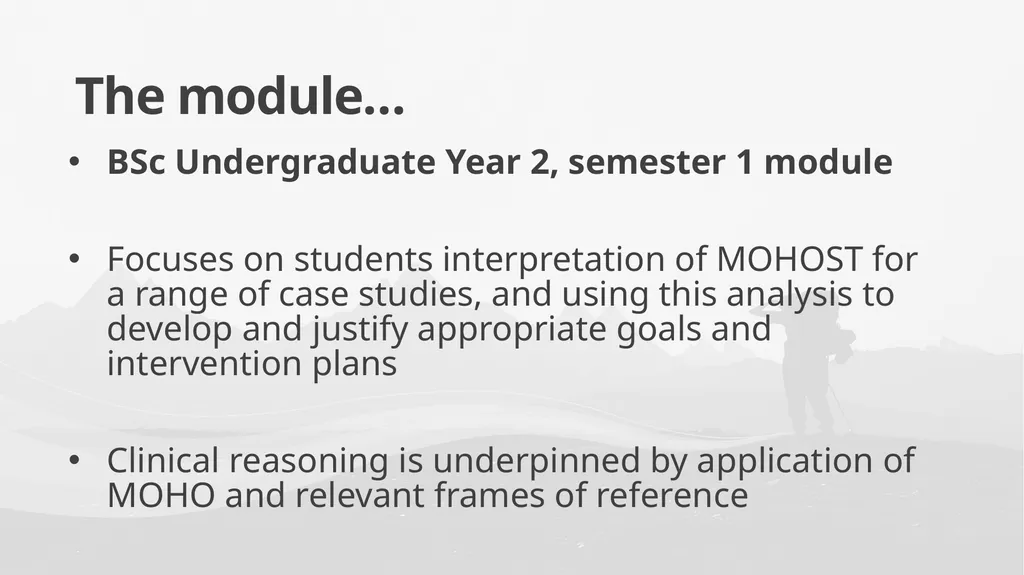 Jo Linforth University of Liverpool Do student-led - slide 3 of 21