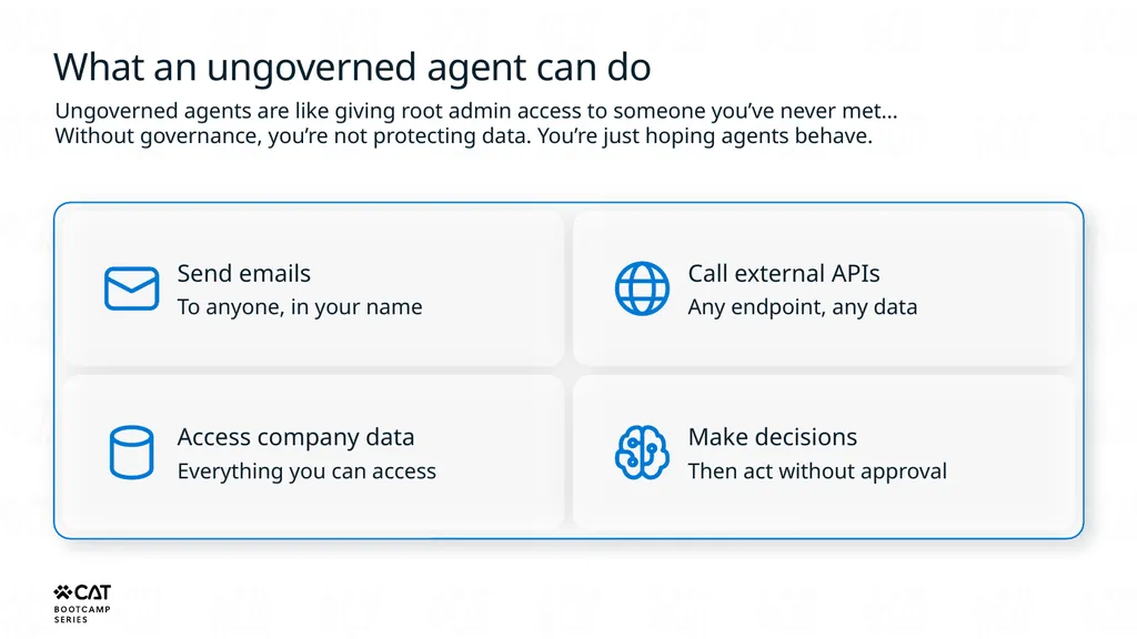 Agent Governance for Builders Copilot Studio - slide 14 of 39