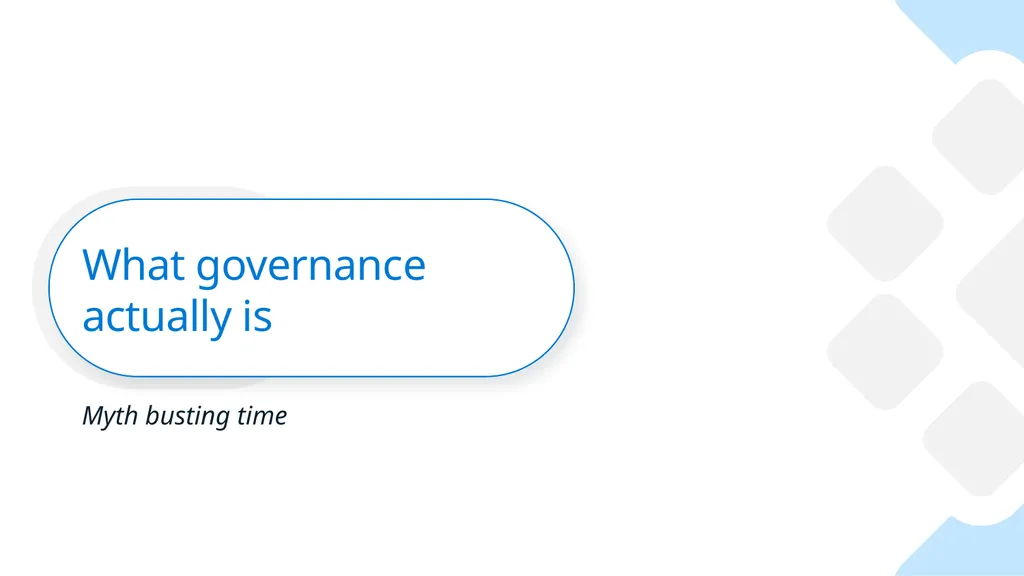 Agent Governance for Builders Copilot Studio - slide 10 of 39