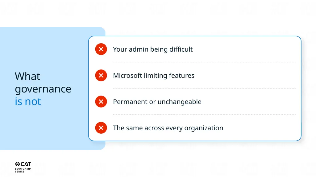 Agent Governance for Builders Copilot Studio - slide 11 of 39
