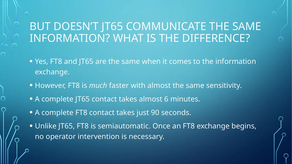 Getting Started on FT8 By Steve Ford, WB8IMY QST - slide 3 of 15