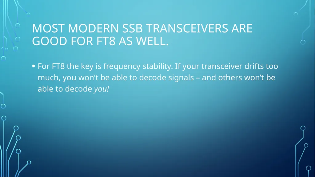 Getting Started on FT8 By Steve Ford, WB8IMY QST - slide 8 of 15