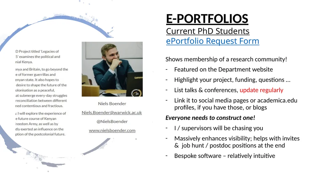PGR Induction Beat Kümin Director of PG Research - slide 10 of 20