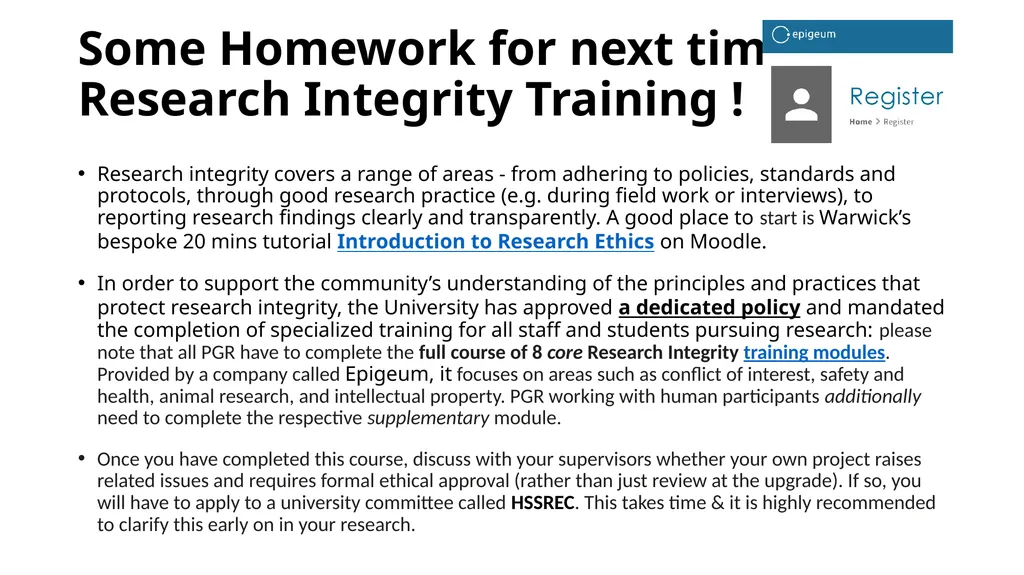 PGR Induction Beat Kümin Director of PG Research - slide 19 of 20
