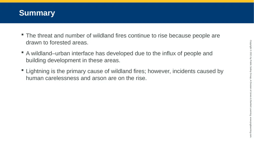 CHAPTER 17 Wildland Fires Objectives Describe what - slide 21 of 30