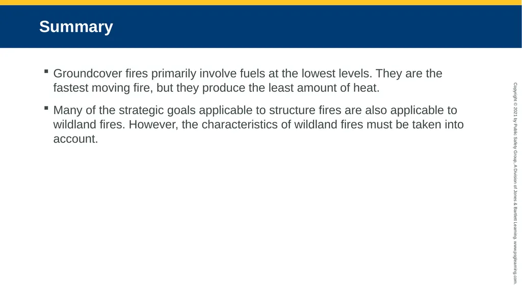 CHAPTER 17 Wildland Fires Objectives Describe what - slide 24 of 30
