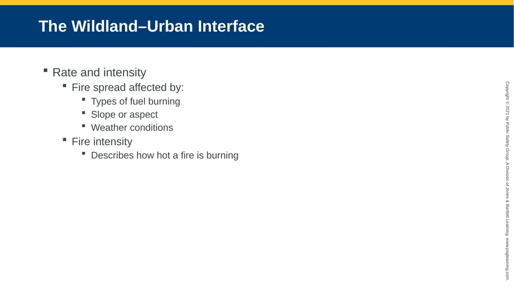 CHAPTER 17 Wildland Fires Objectives Describe what - slide 6 of 30