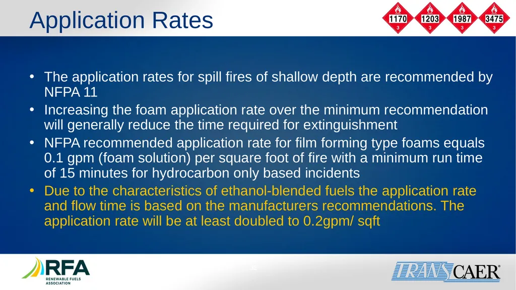 Module 6: Fire Fighting Foam Principles Objective - slide 32 of 39