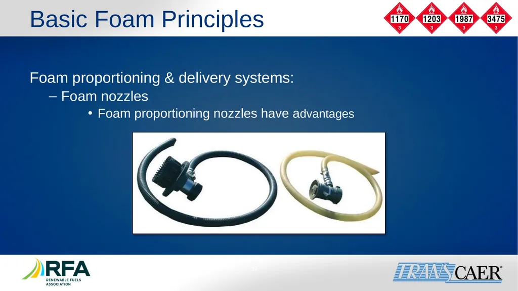 Module 6: Fire Fighting Foam Principles Objective - slide 17 of 39