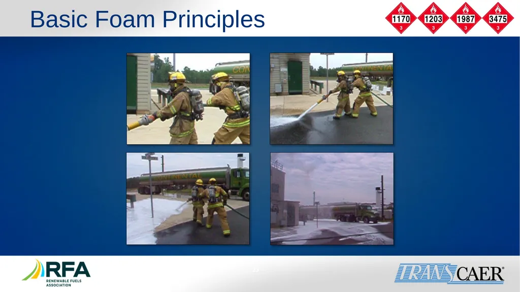 Module 6: Fire Fighting Foam Principles Objective - slide 23 of 39