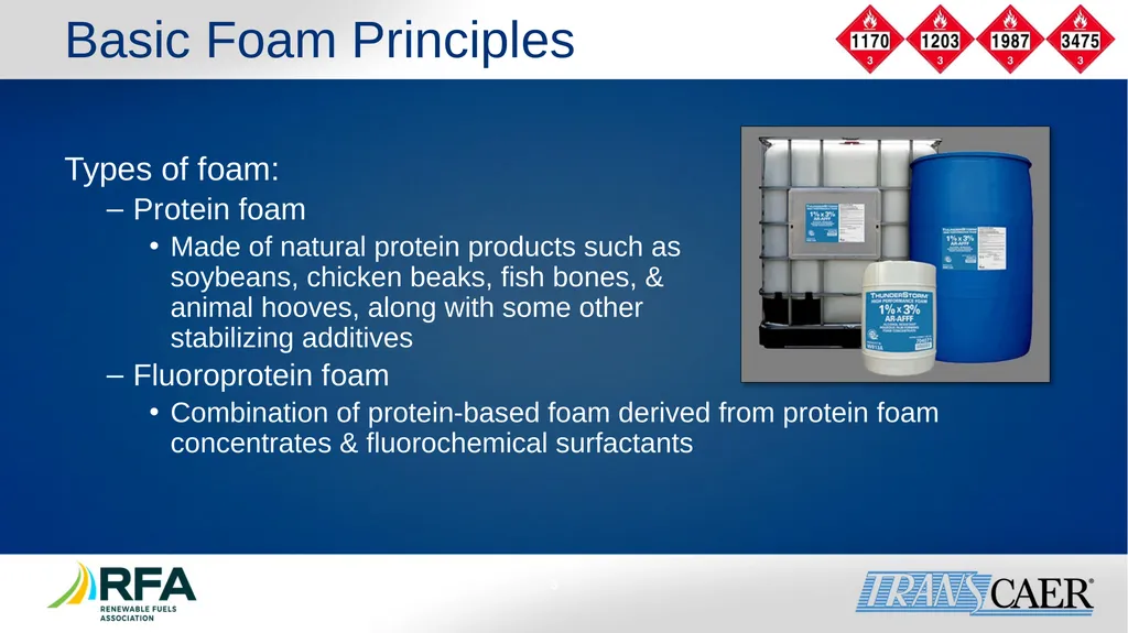 Module 6: Fire Fighting Foam Principles Objective - slide 8 of 39