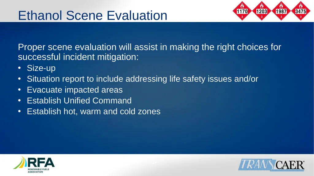 Module 6: Fire Fighting Foam Principles Objective - slide 29 of 39