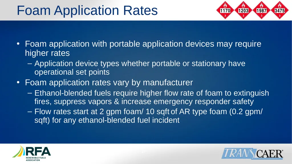 Module 6: Fire Fighting Foam Principles Objective - slide 27 of 39
