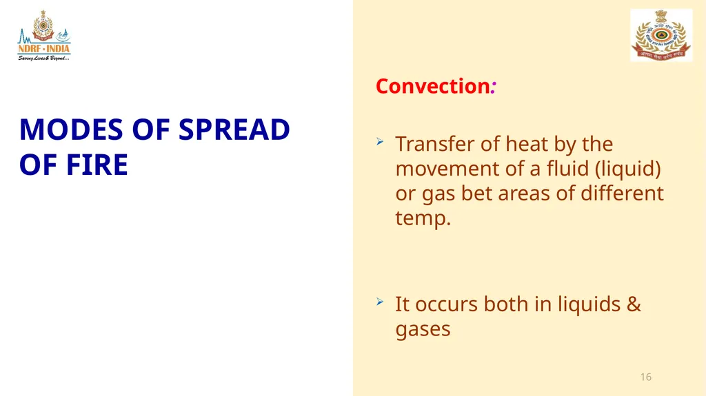 1 FIRE FIGHTING OBJECTIVE Upon completion of this - slide 16 of 71