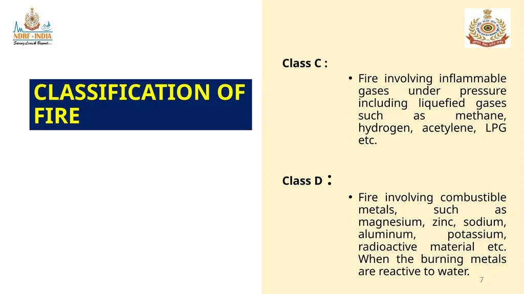 1 FIRE FIGHTING OBJECTIVE Upon completion of this - slide 7 of 71