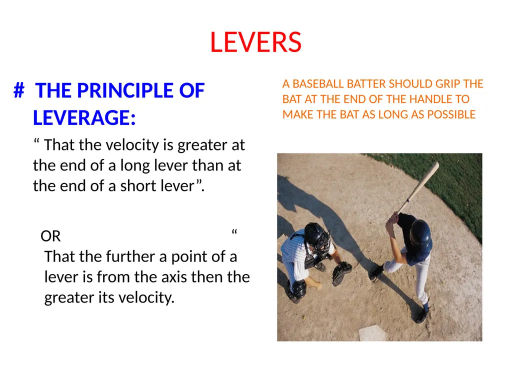 THIRD CLASS LEVERS # Third class levers : The - slide 6 of 8