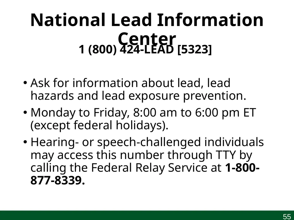 Understanding Lead Community Name Month, Day, Year - slide 55 of 56