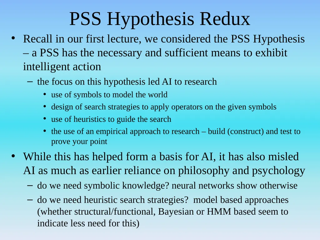 AI Redefined Given what we have studied in this - slide 3 of 17