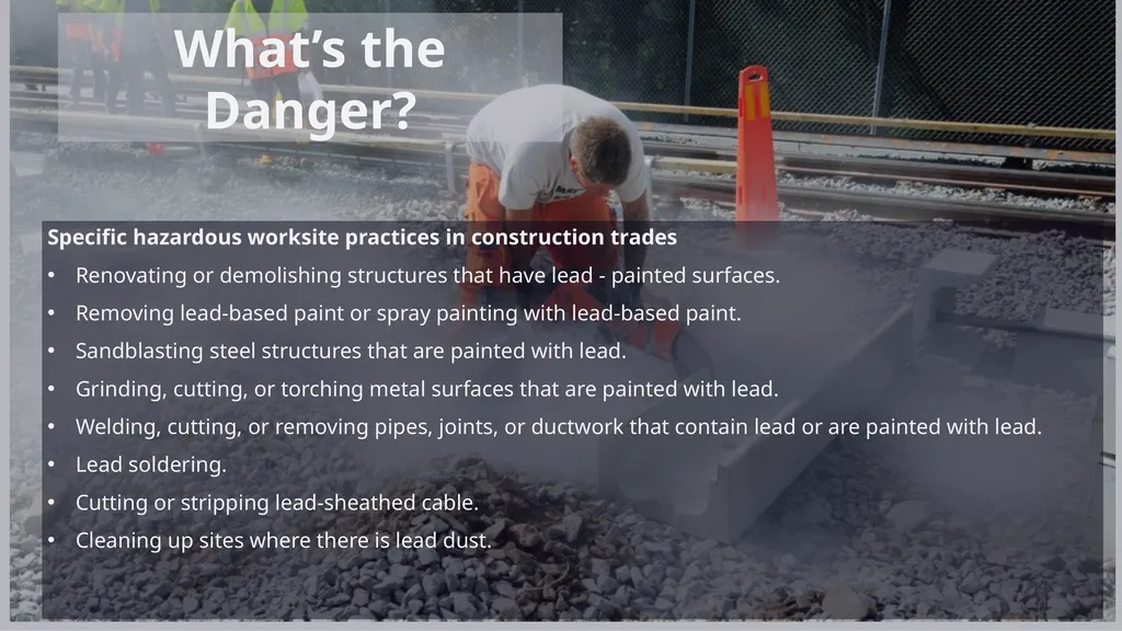 Click anywhere to get started… Lead Construction - slide 6 of 15