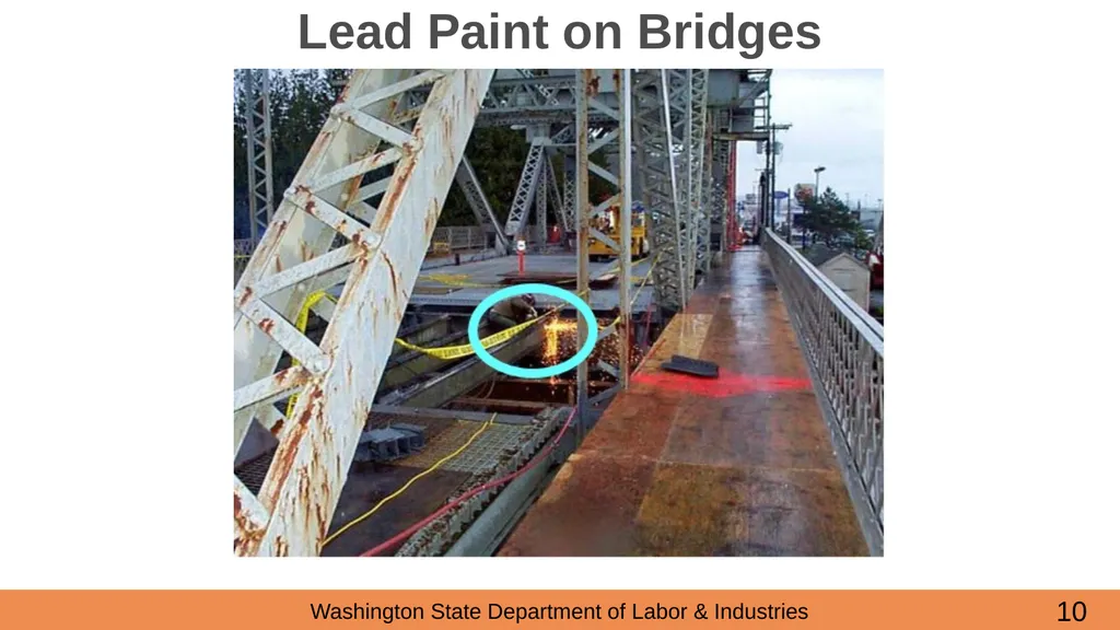 Lead in Construction Training on the hazards of - slide 10 of 43
