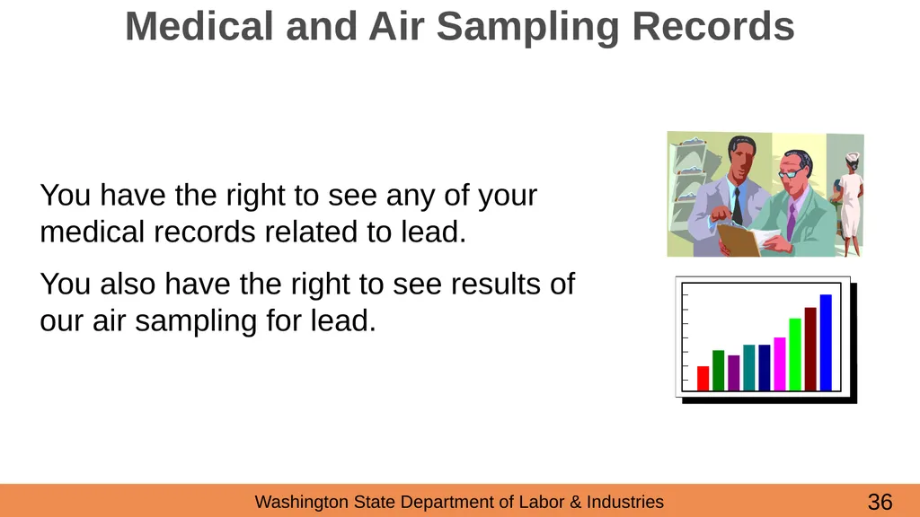Lead in Construction Training on the hazards of - slide 36 of 43