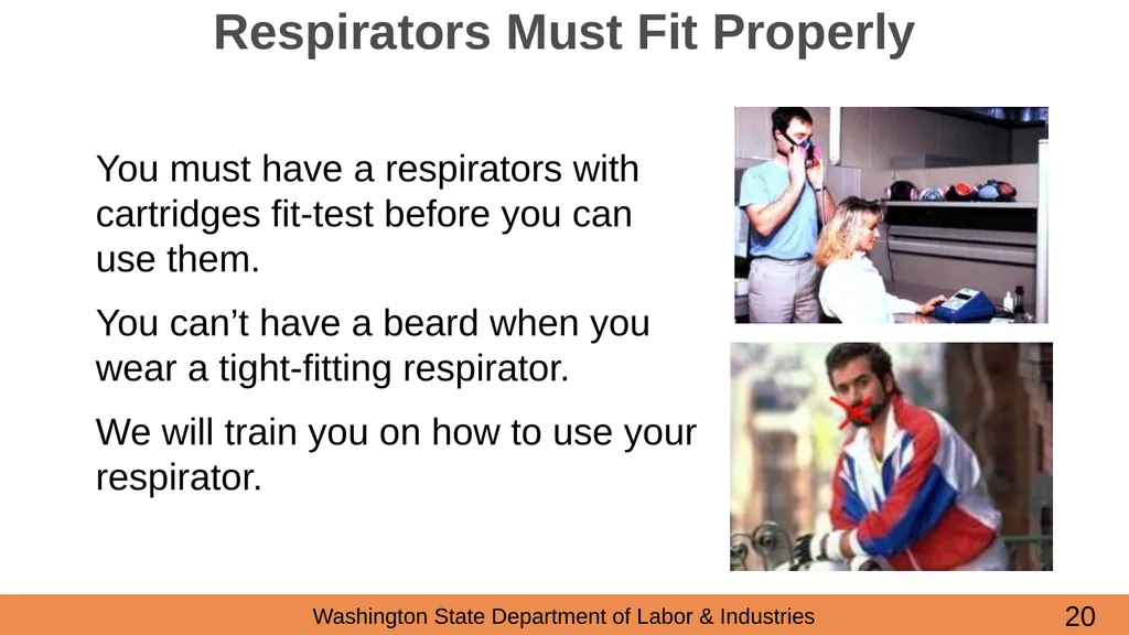 Lead in Construction Training on the hazards of - slide 20 of 43