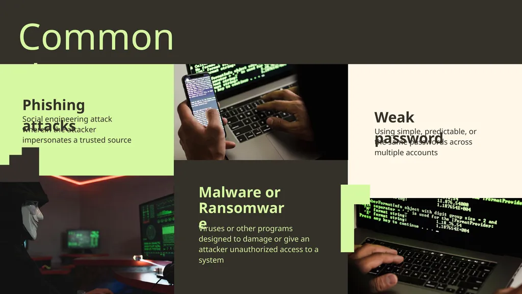 Security Awareness Training COMPANY HERE PRESENTER - slide 5 of 14