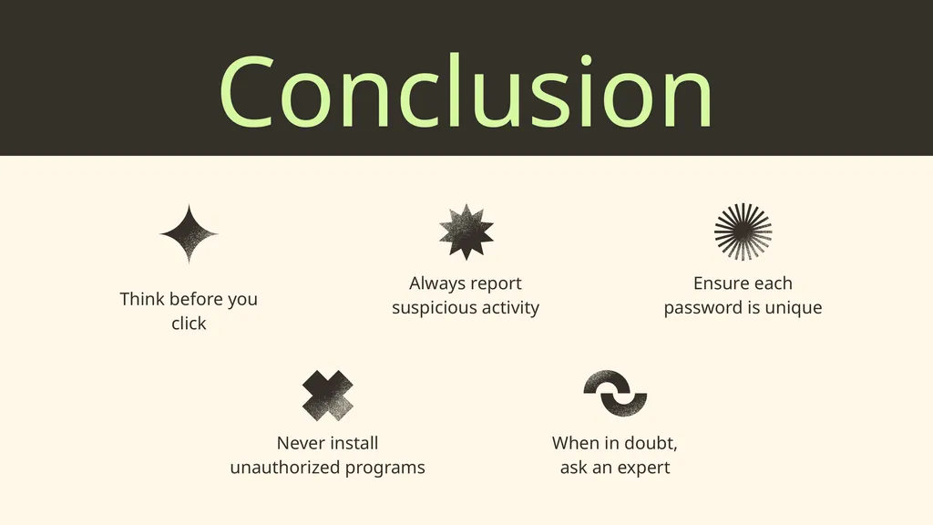 Security Awareness Training COMPANY HERE PRESENTER - slide 11 of 14