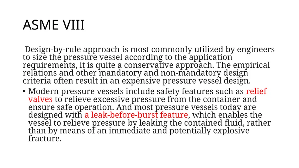 PRESSURE VESSEL DESIGN, CONSTRUCTION AND TESTING - slide 4 of 17